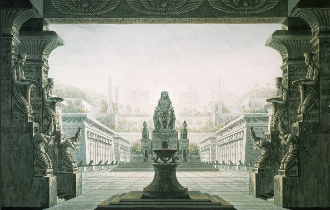 Set Design for Last Scene of 