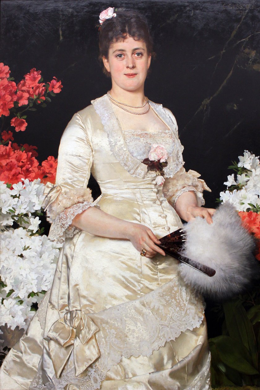 Mrs. Hedwig Woworsky by Karl Gussow