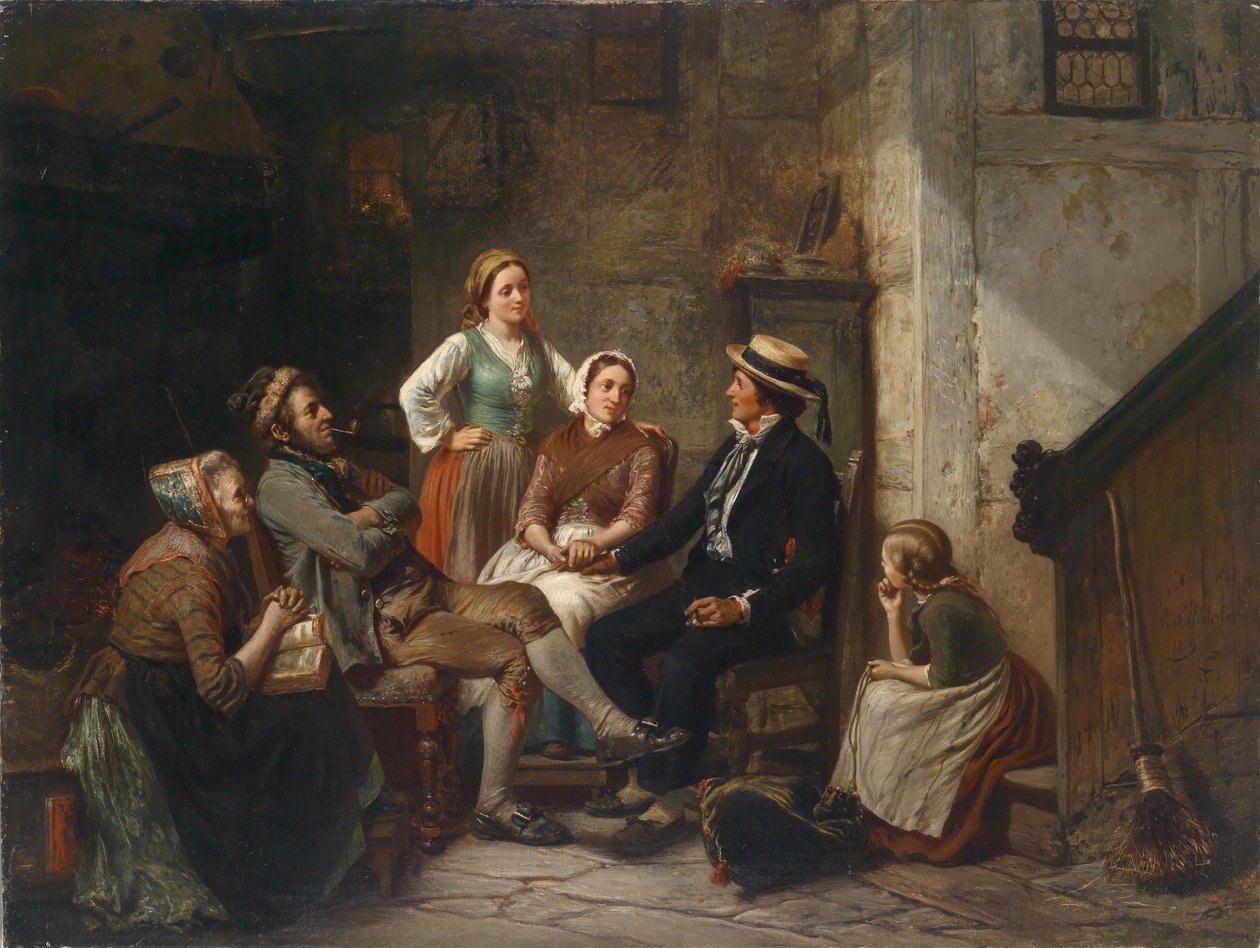Return of the Young Sailor by Karl Hübner