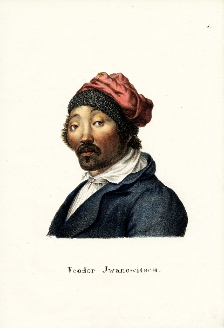 Feodor Iwanowitsch by Karl Joseph Brodtmann