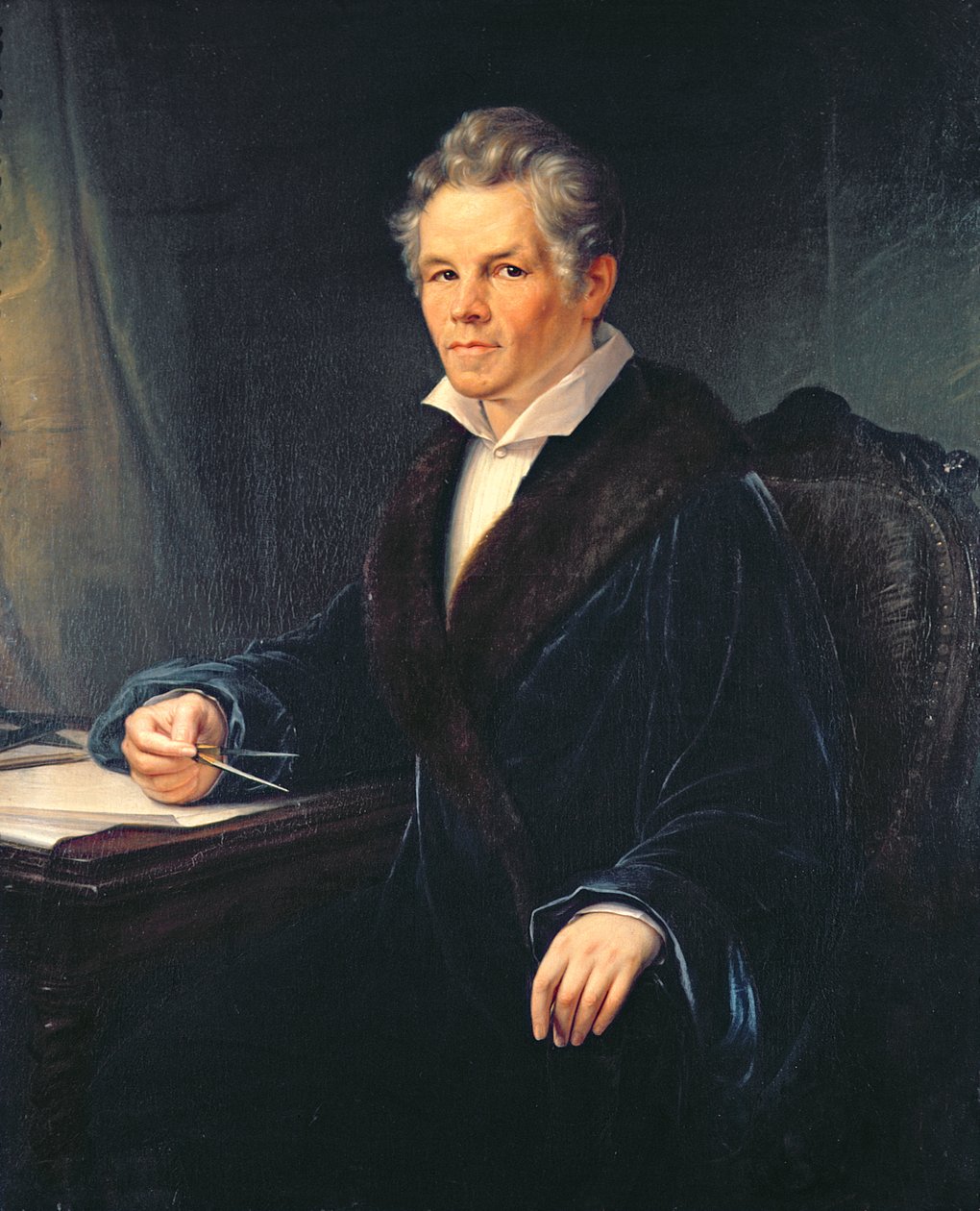 Portrait of Karl Friedrich Schinkel, c.1880 by Karl Schmidt