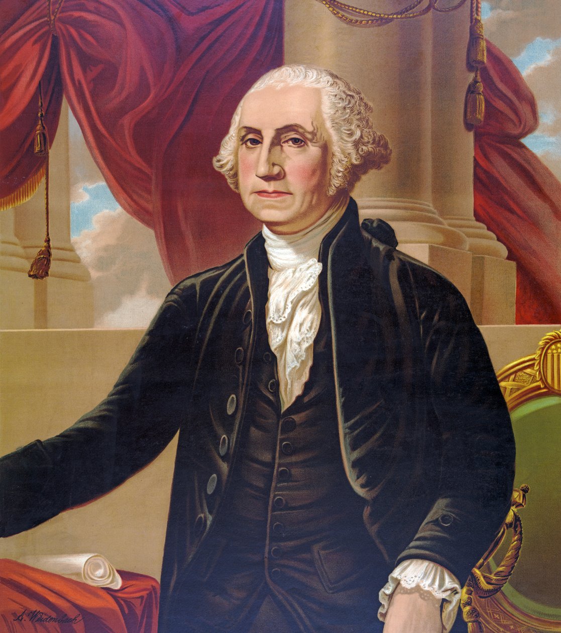George Washington by Karl Augustus Weidenbach