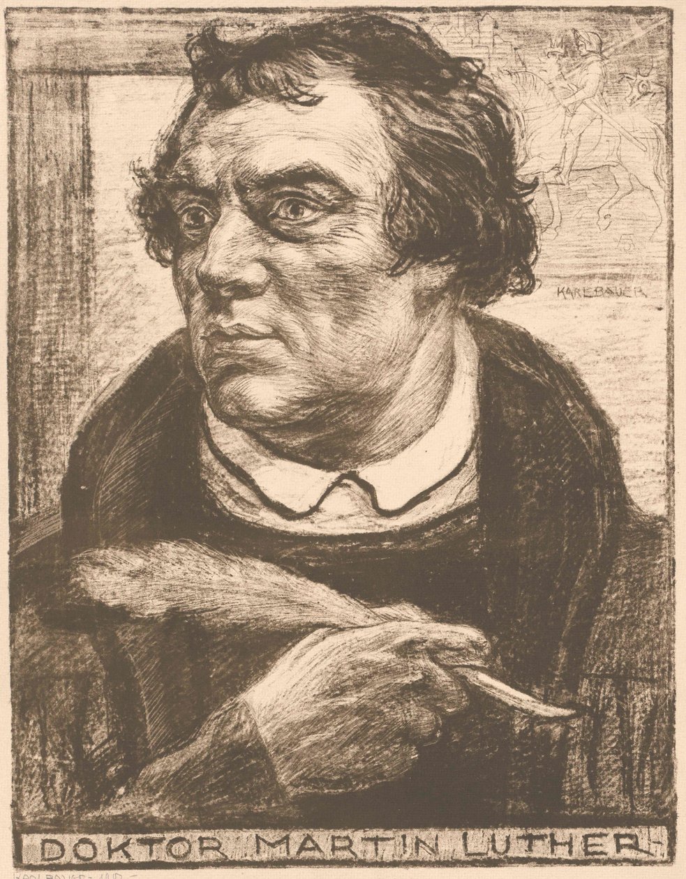Martin Luther by Karl Bauer