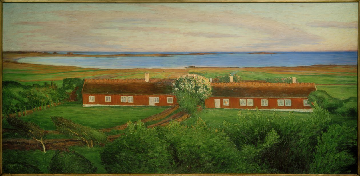 Neighboring Farms by Karl Fredrick Nordstrom