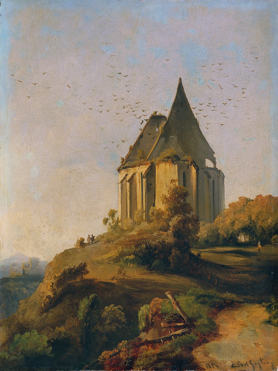 Church Ruin by Karl Geyling