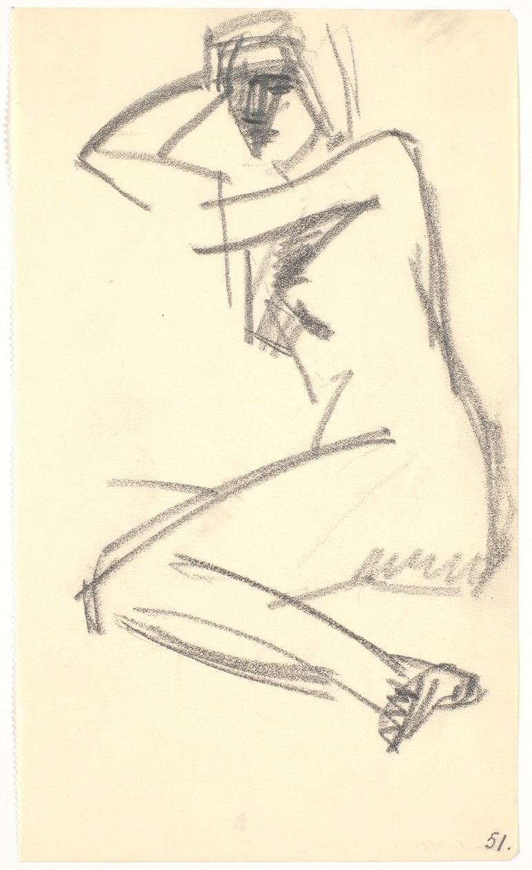 Seated Model by Karl Isakson