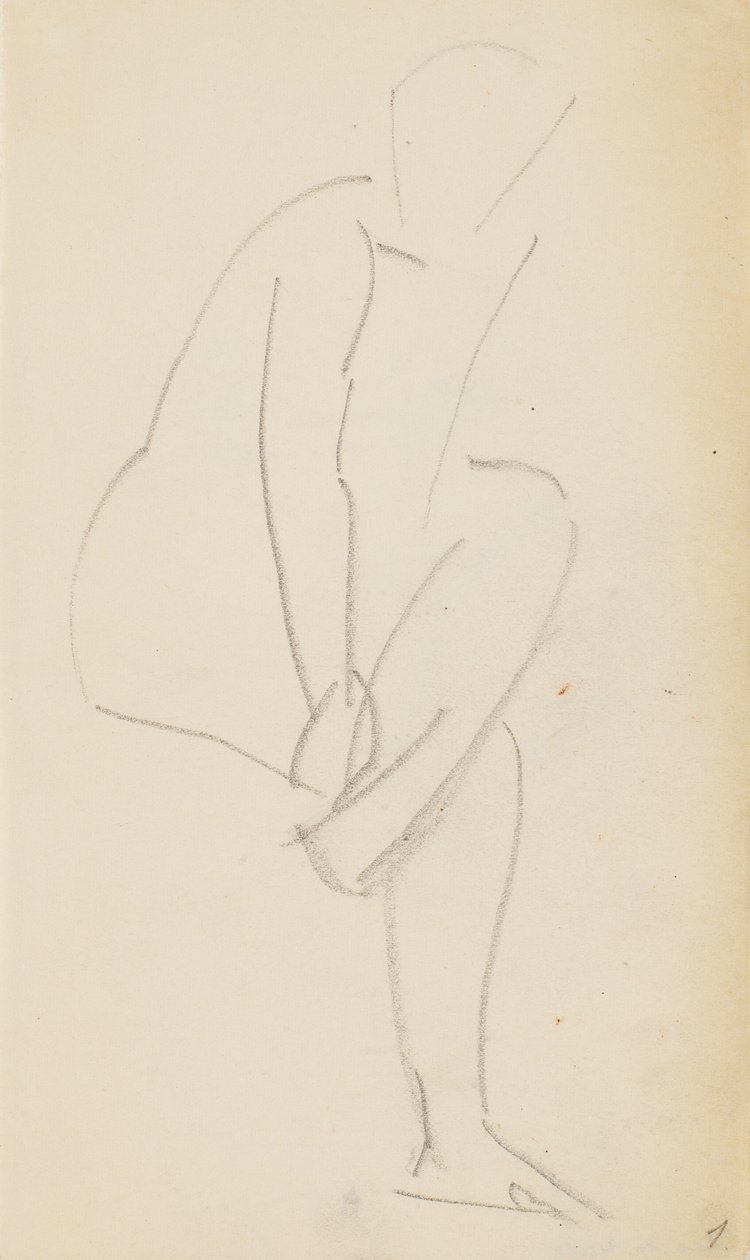 Seated Model by Karl Isakson