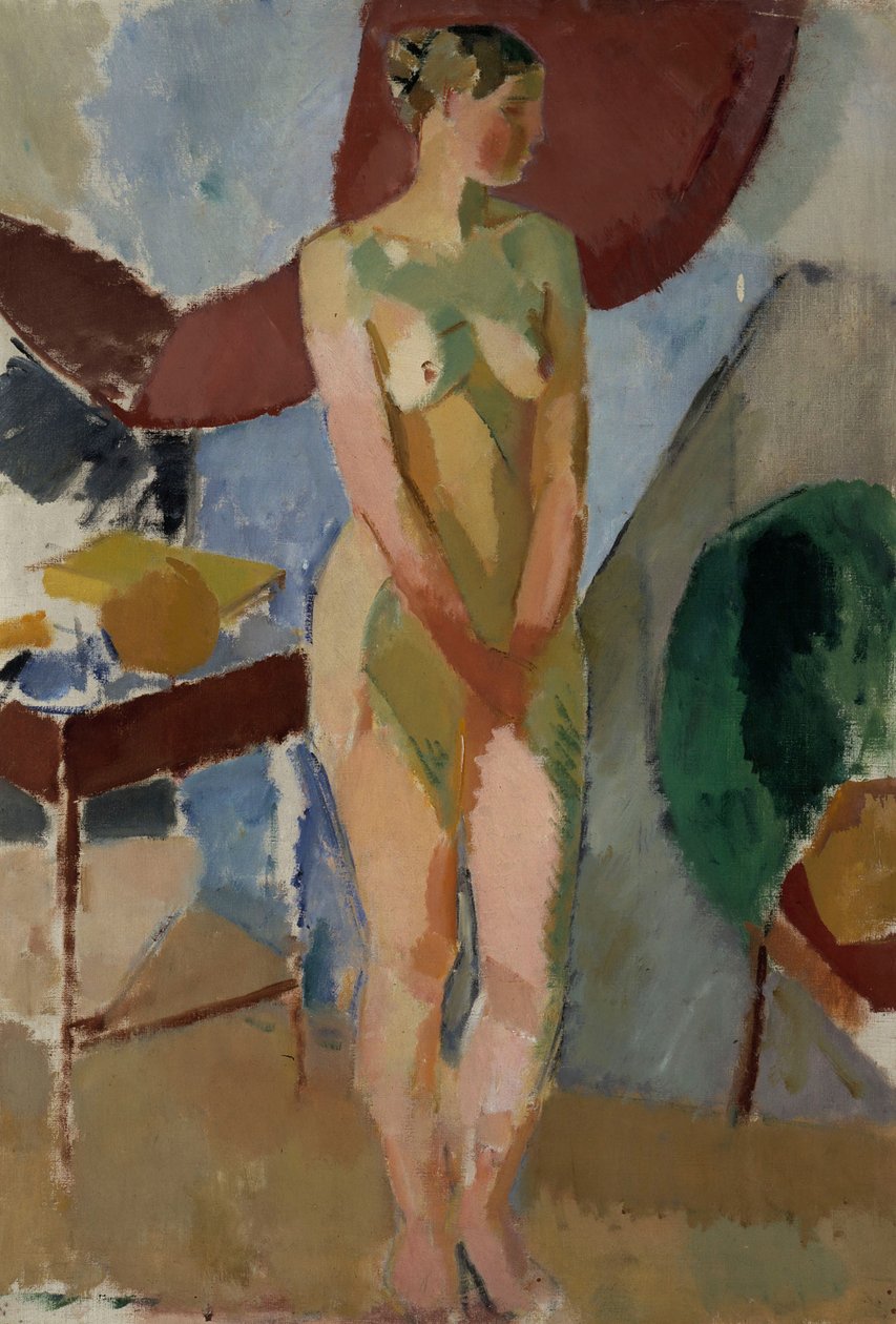 Standing Female Nude by Karl Isakson