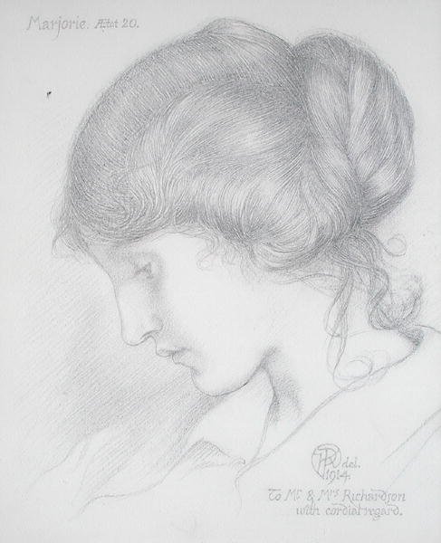 Head of a Girl by Karl Parsons