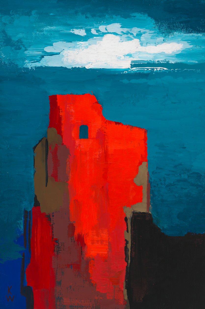 Castle Ruins, c.1943 by Karl Wiener