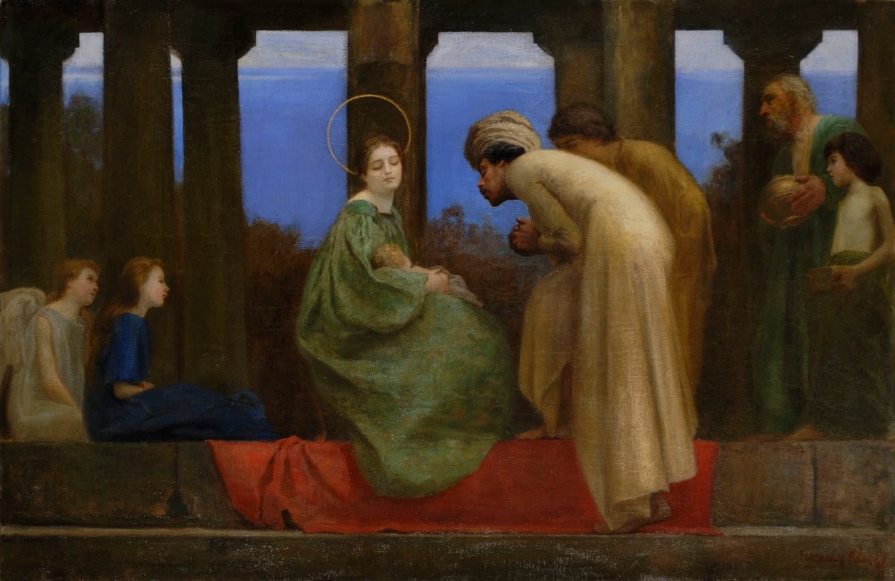 The Worship of Kings by Károly Ferenczy