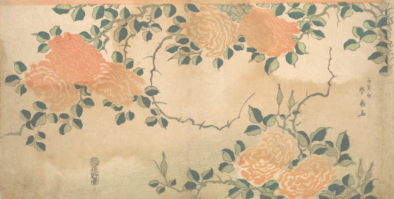 Roses by Kashosai Shunsen