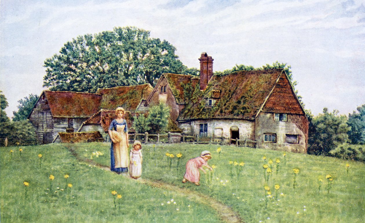 The Old Farm-House by Kate Greenaway