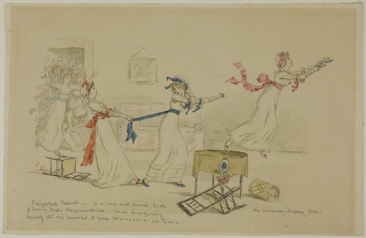 Frightful Result by Kate Greenaway