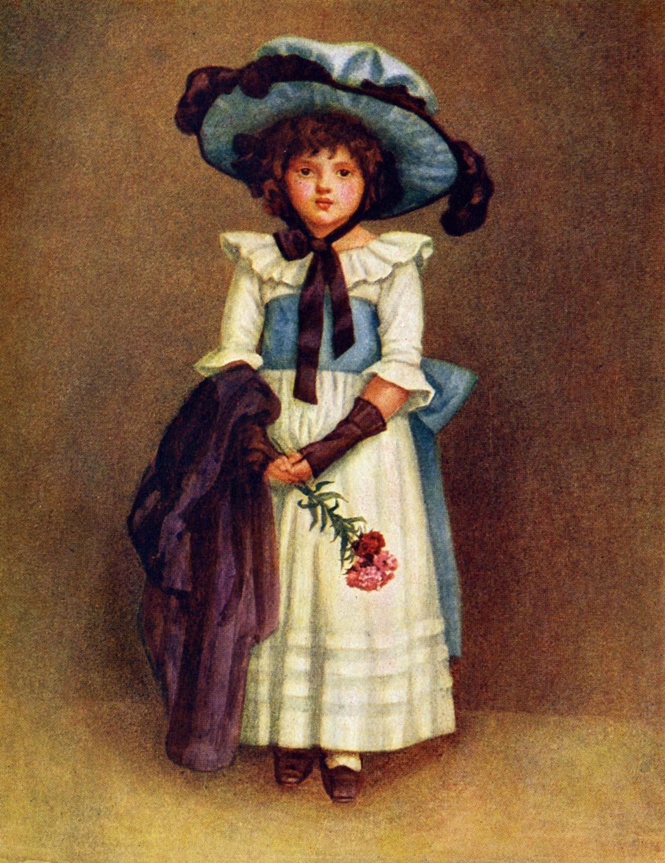 The Little Model by Kate Greenaway by Kate Greenaway