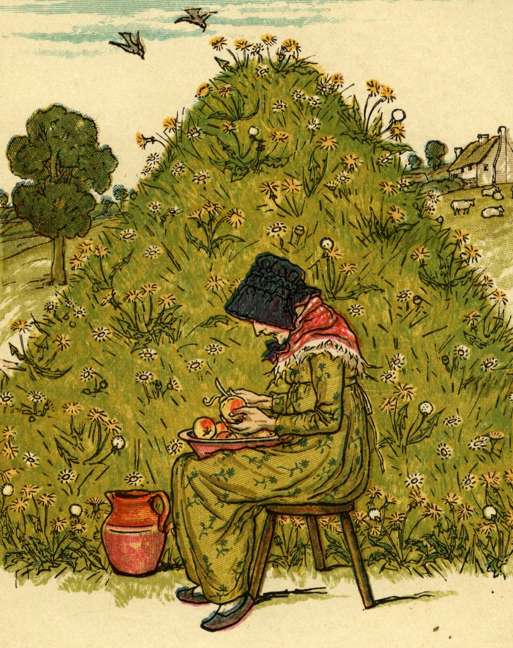 There was an old by Kate Greenaway