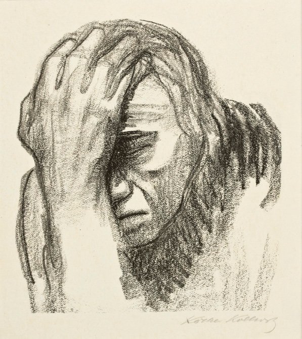 Woman Thinking by Käthe Kollwitz