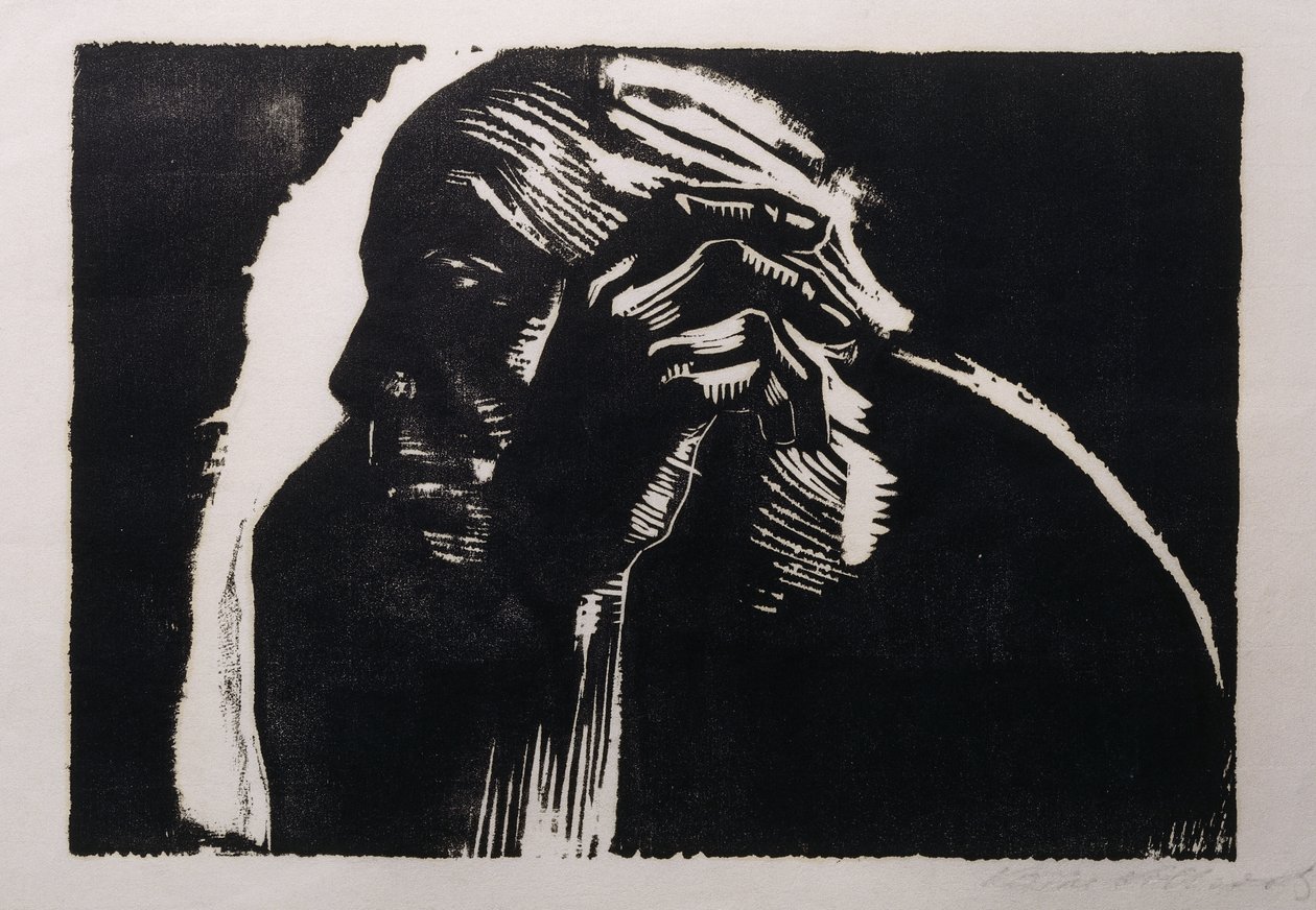 Self-portrait by Käthe Kollwitz