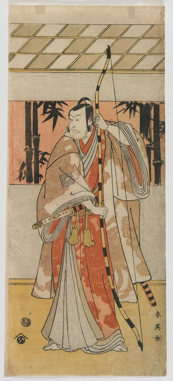 The Actor Sawamura Sojuro III by Katsukawa Shun ei