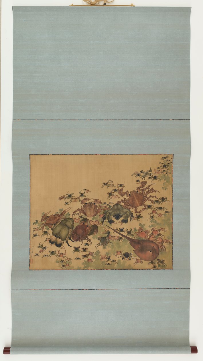 Crustaceans by Katsushika Hokusai