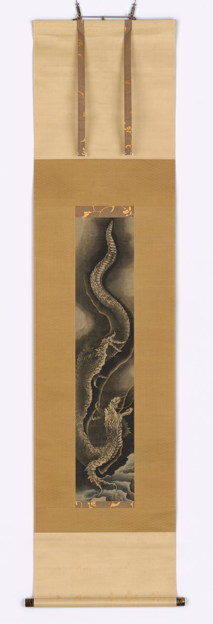 Descending Dragon by Katsushika Hokusai