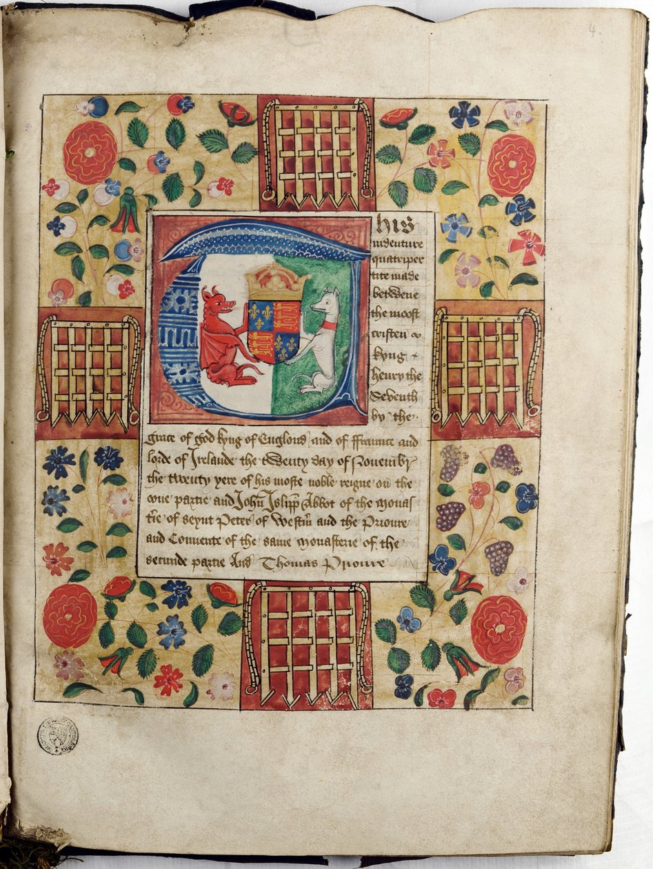 Agreement of Henry VII by Alec Hunter
