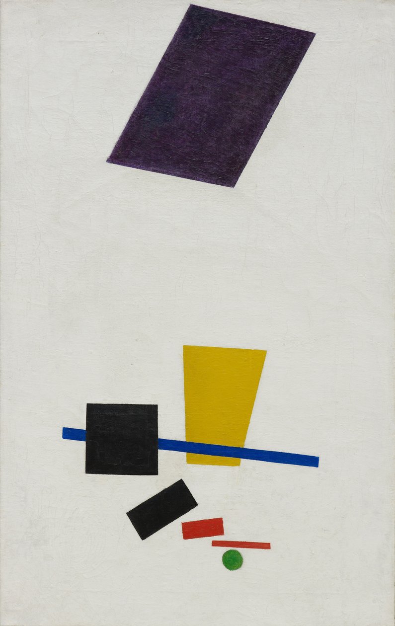 Painterly Realism of a Football Player – Color Masses in the 4th Dimension by Kazimir Severinovich Malevich