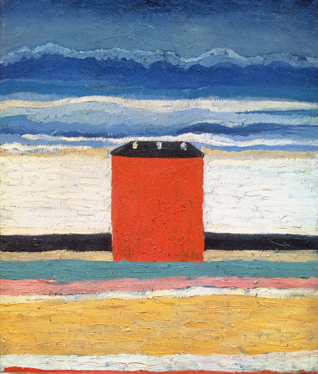 Red House, 1932 by Kazimir Severinovich Malevich