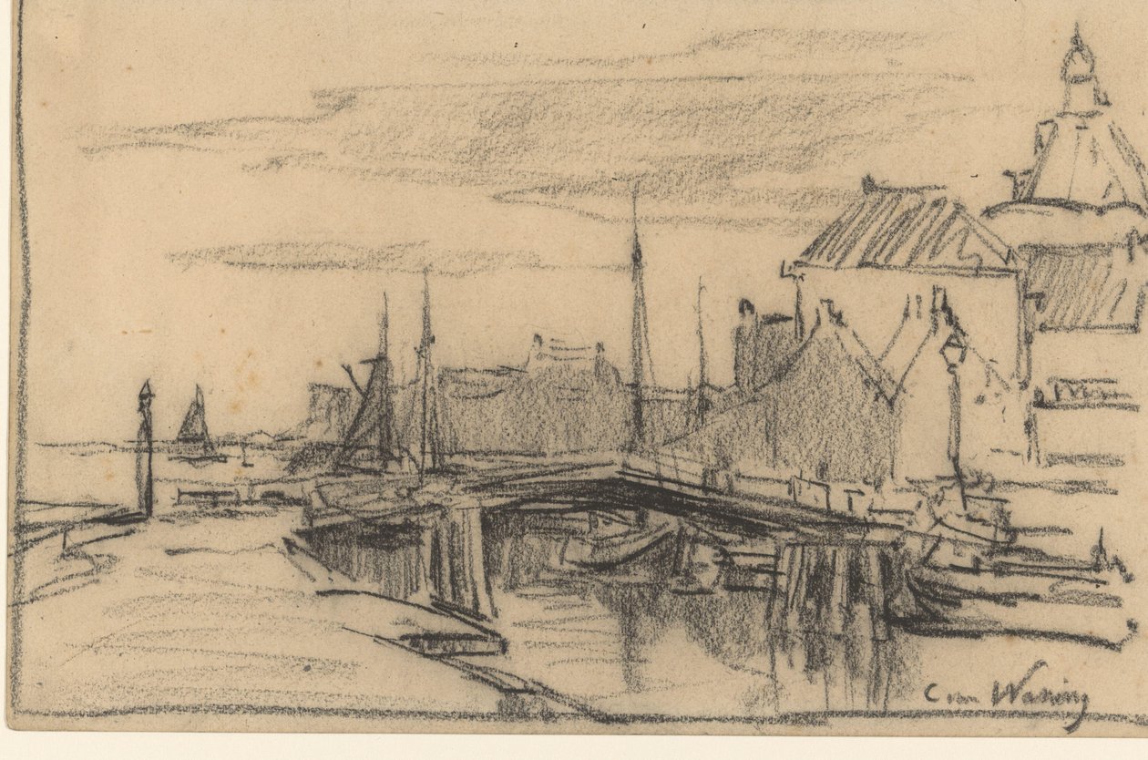 Port of Enkhuizen by Kees van Waning