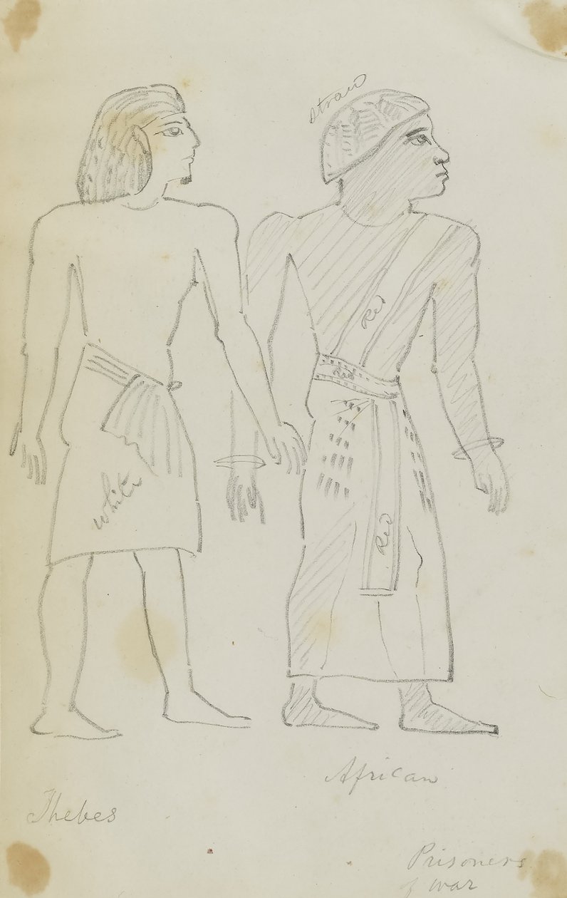 Prisoners of War (Egyptian and African) by Kellogg, Miner Kilbourne