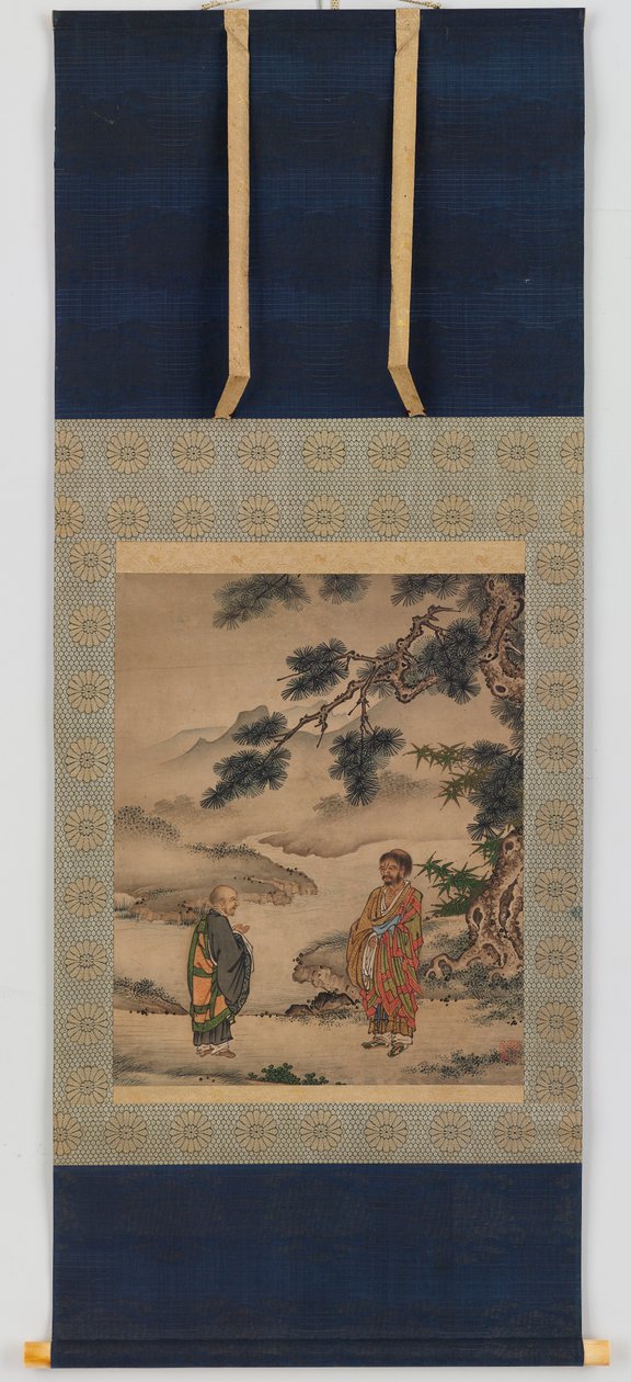 Encounter of Yun-men Wen-yen and Fa-yen Wen-i by Kenkō Shōkei