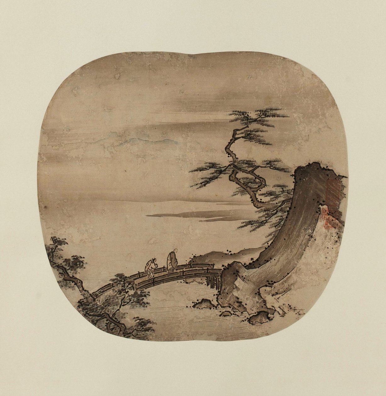 Landscape, Second Half of the 15th Century by Kenkō Shōkei