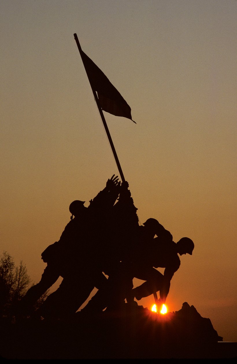 Iwo Jima; Washington; DC, 2006 (photo) by Kenneth Garrett
