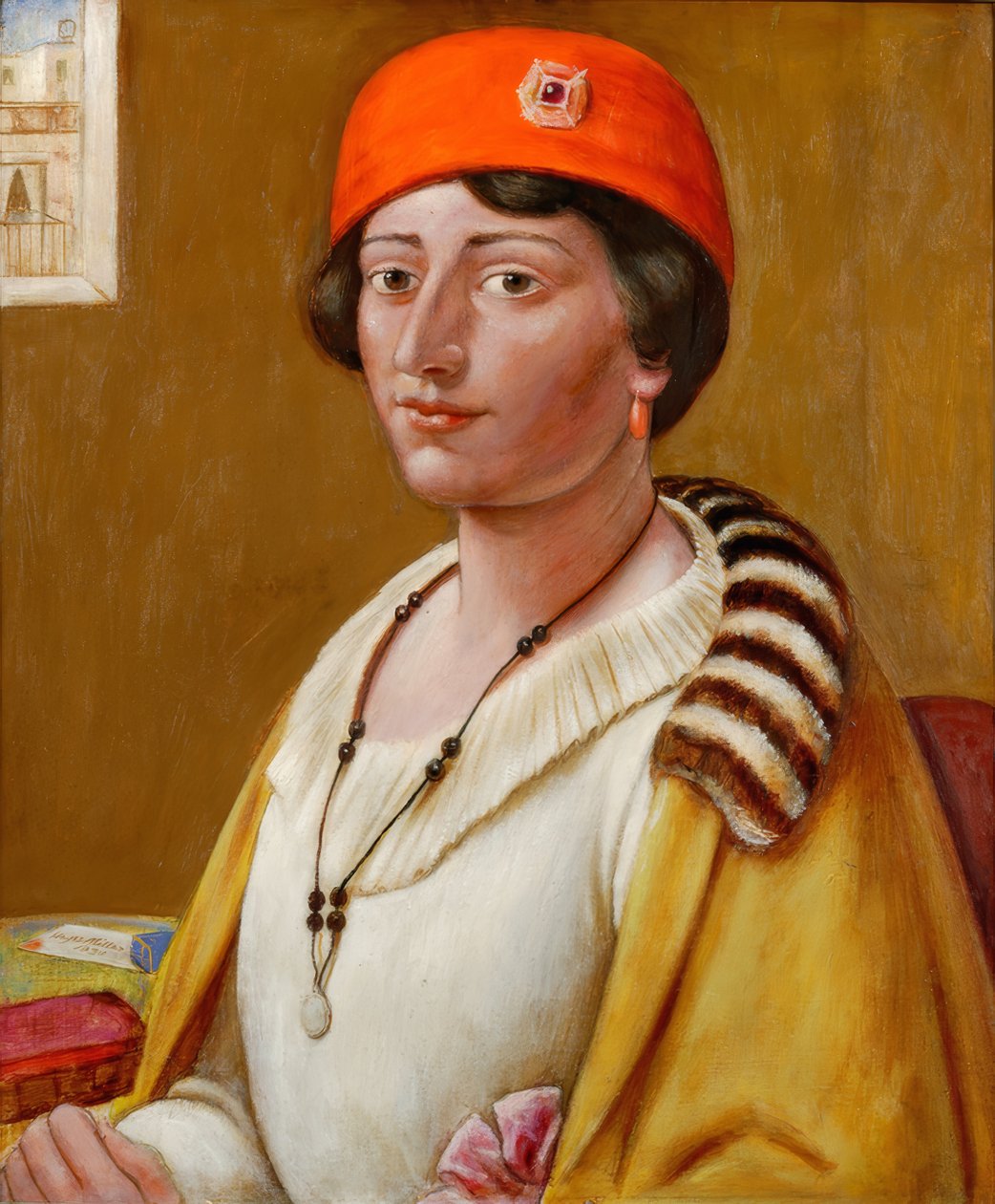 Red Turban by Kenneth Hayes Miller