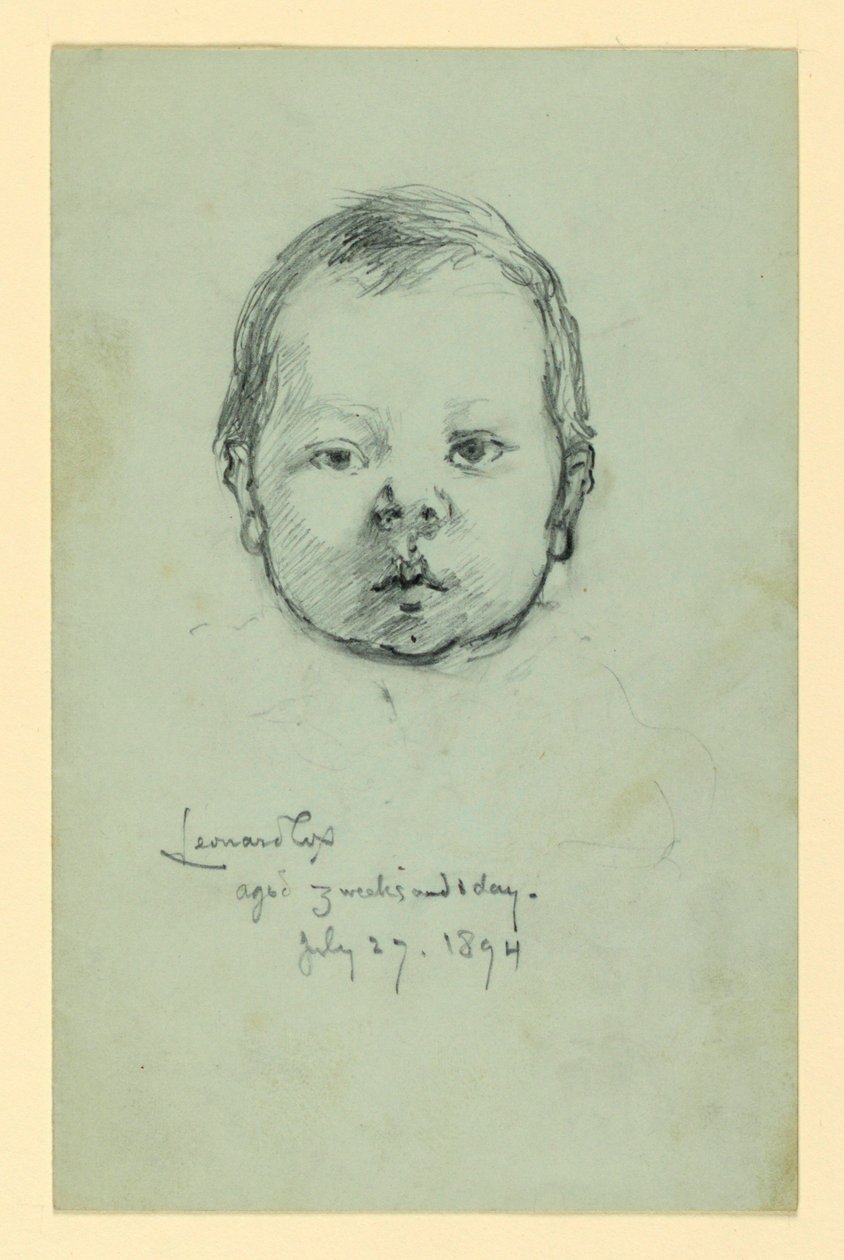 Portrait of Leonard Cox by Kenyon Cox