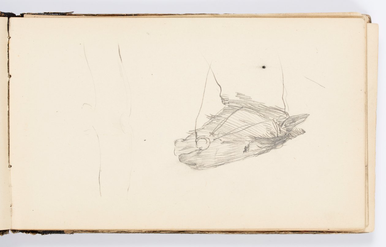 Sketchbook Page by Kenyon Cox