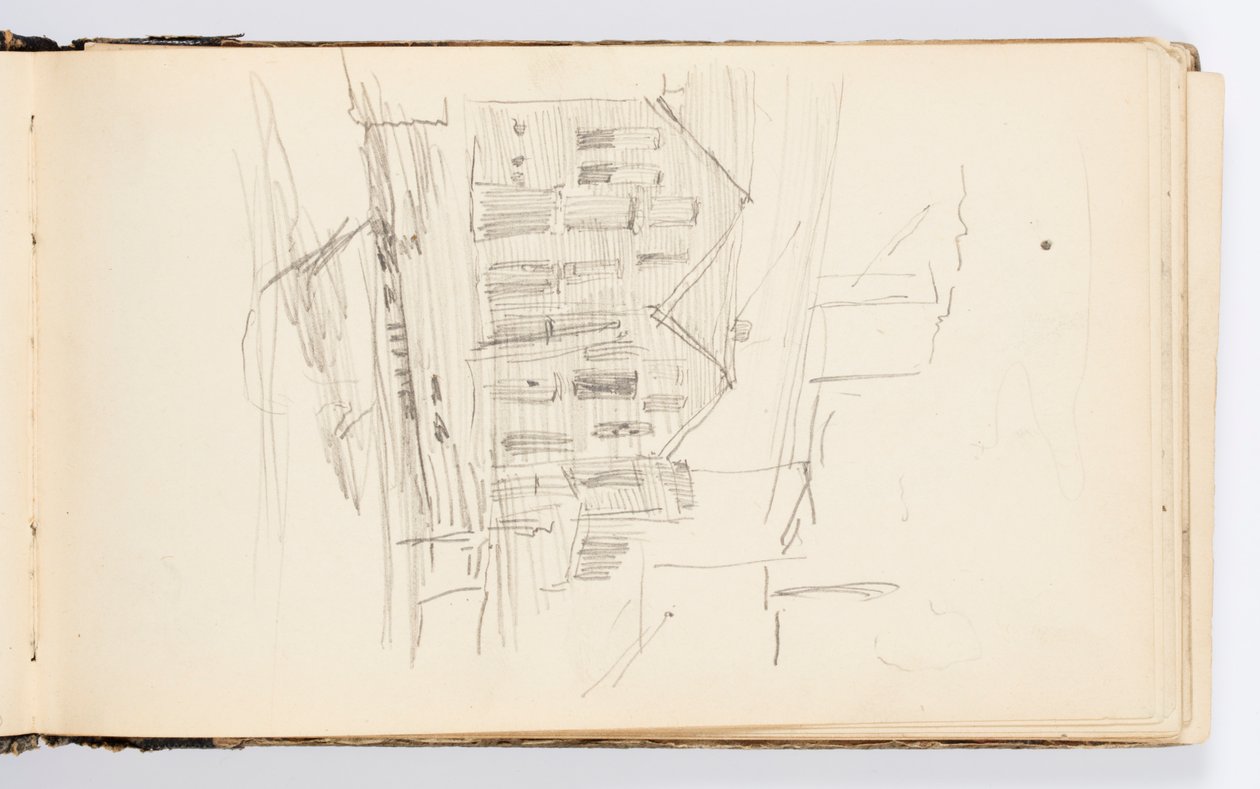 Sketchbook Page by Kenyon Cox