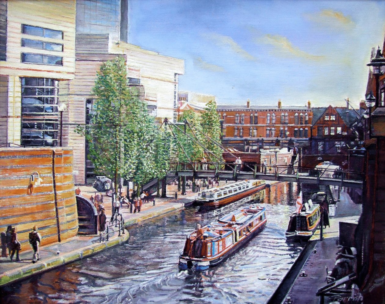 Passenger Cruise by Kevin Guild of Railway Artist Parrish