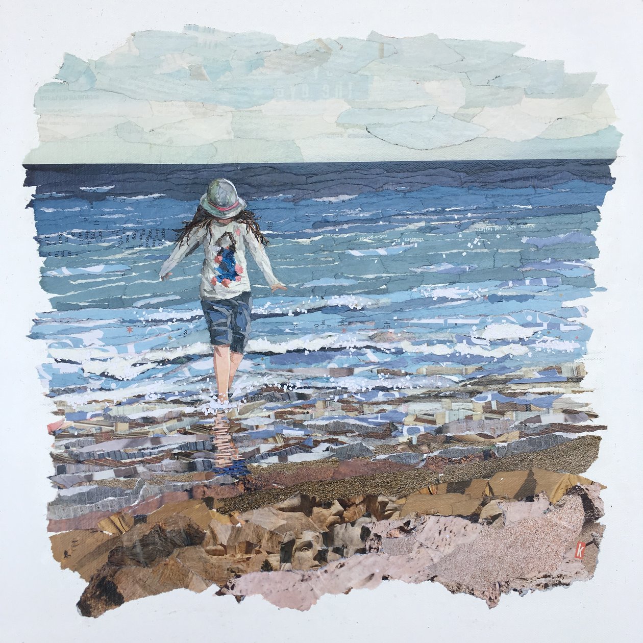Racing Waves by Kirstie Adamson