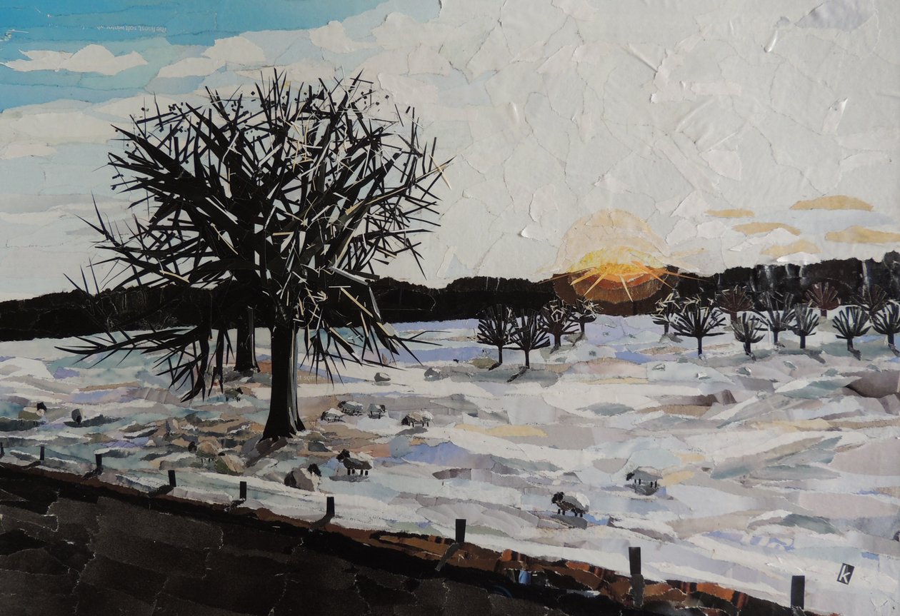 Winter Twilight - Chatsworth Estate by Kirstie Adamson