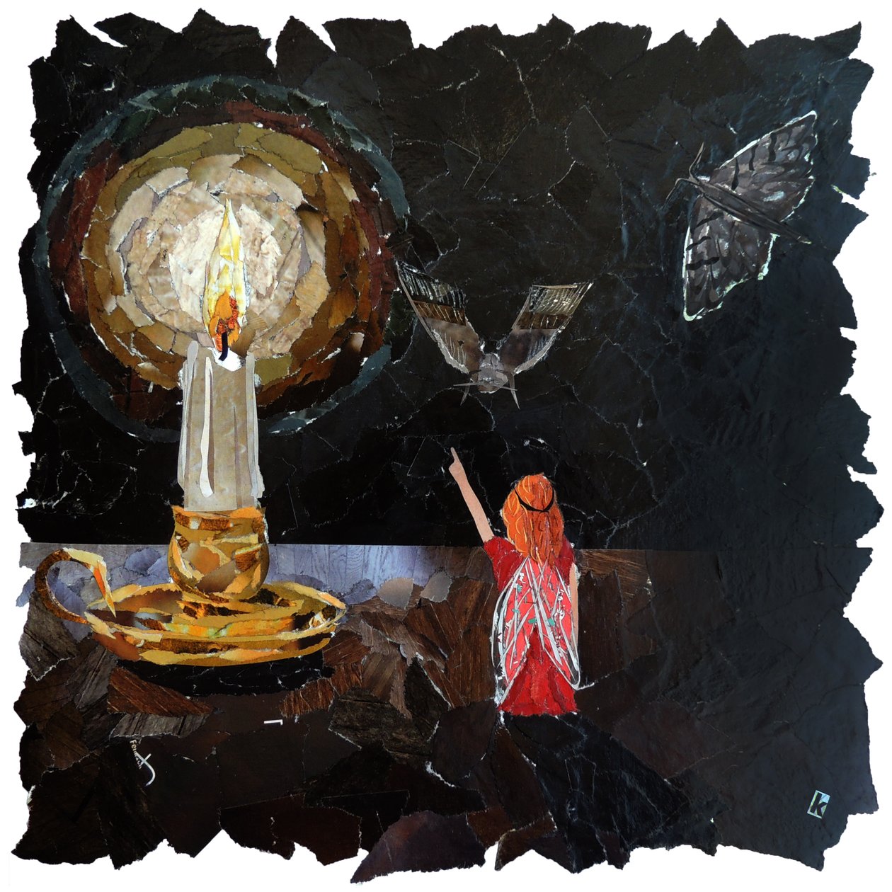 Element Fairy - Fire by Kirstie Adamson
