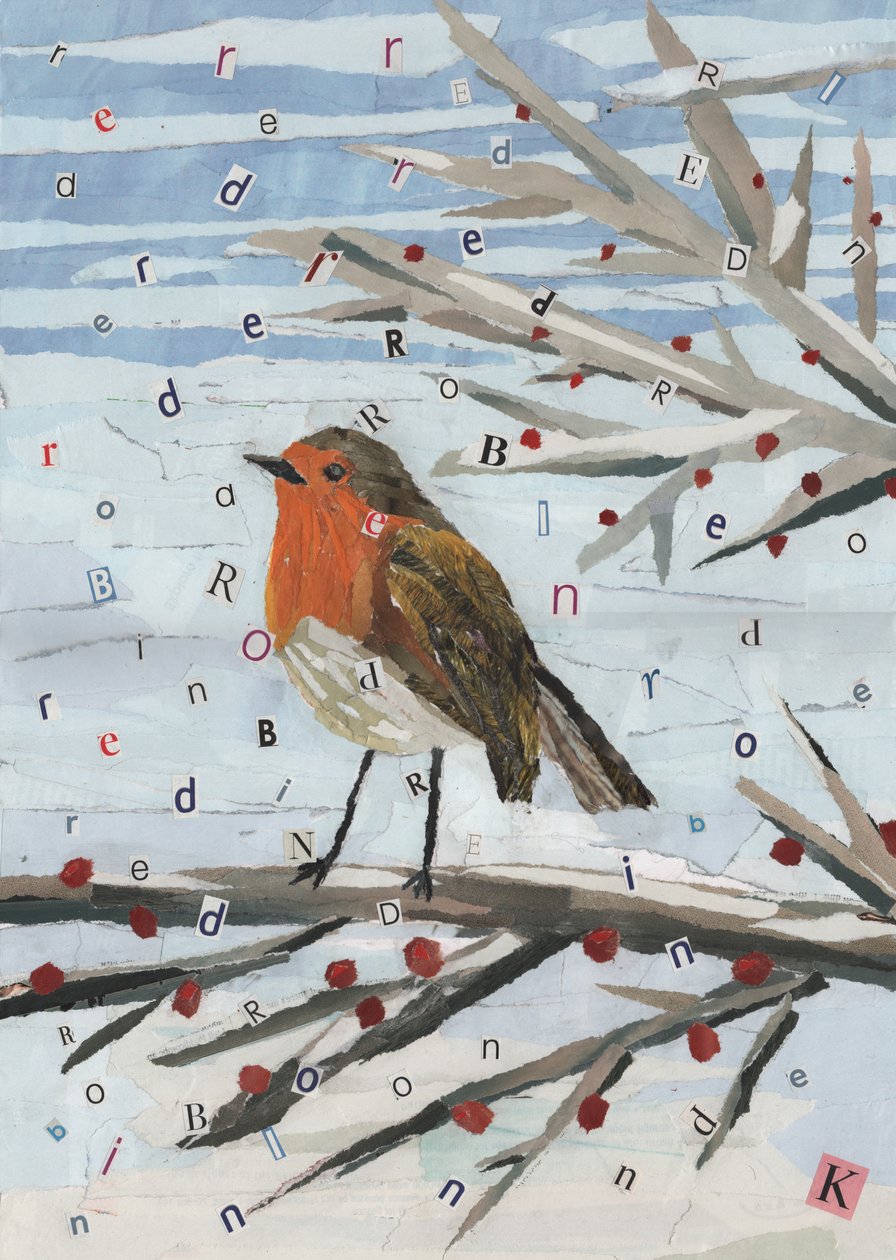 Red, Red Robin by Kirstie Adamson