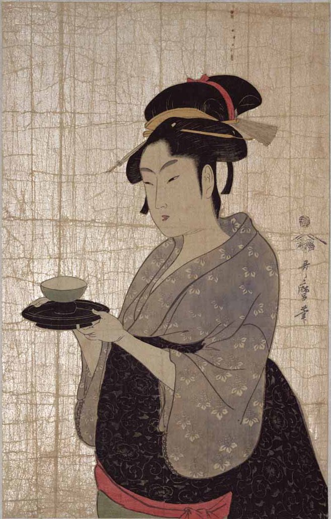 Naniwa-ya Okita by Kitagawa Utamaro