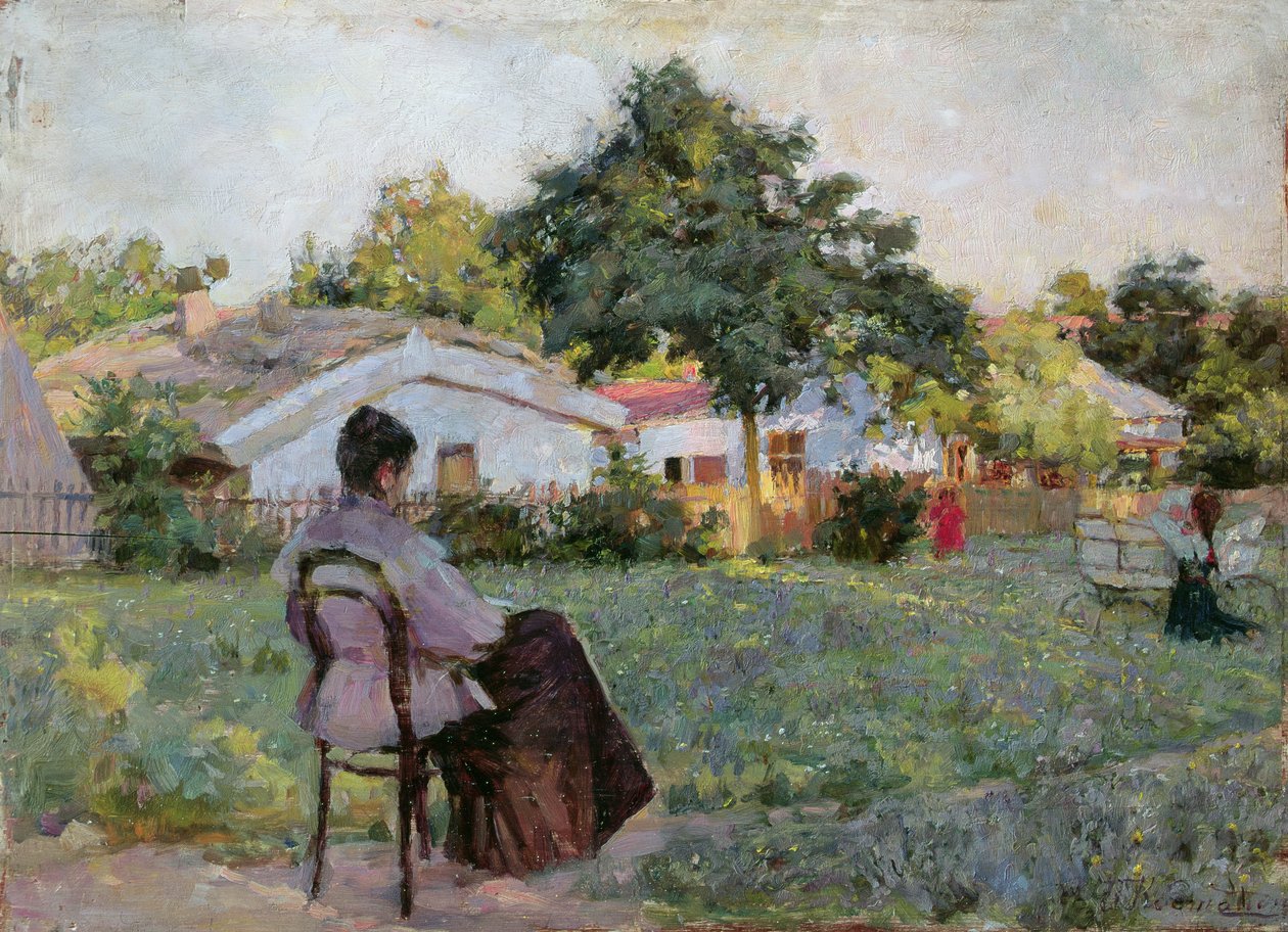 At the Dacha by Kiviak Konstantinov Kostandi