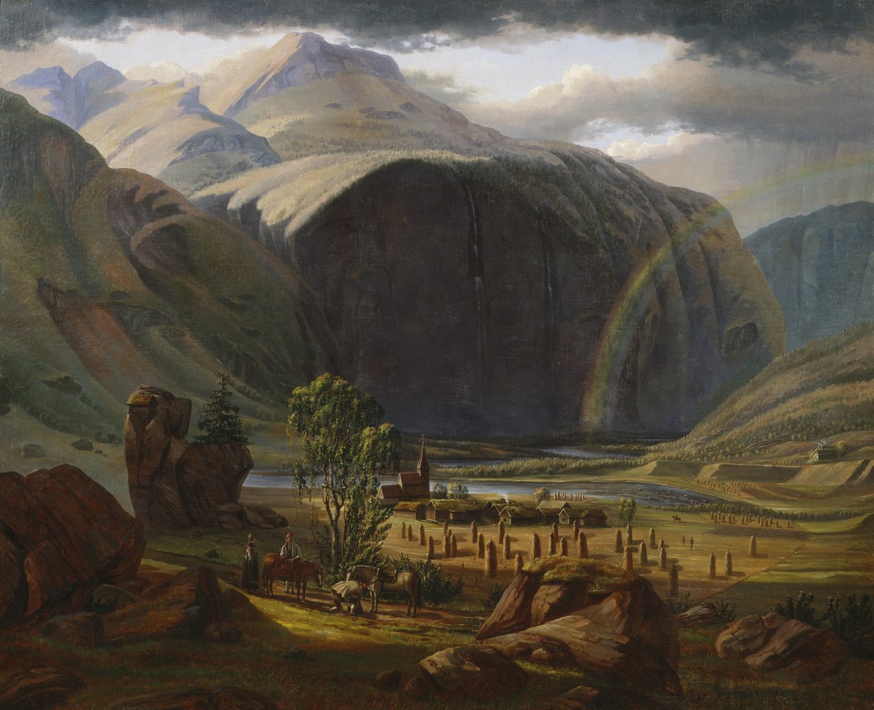 From Fortundalen by Knud Geelmuyden Bull