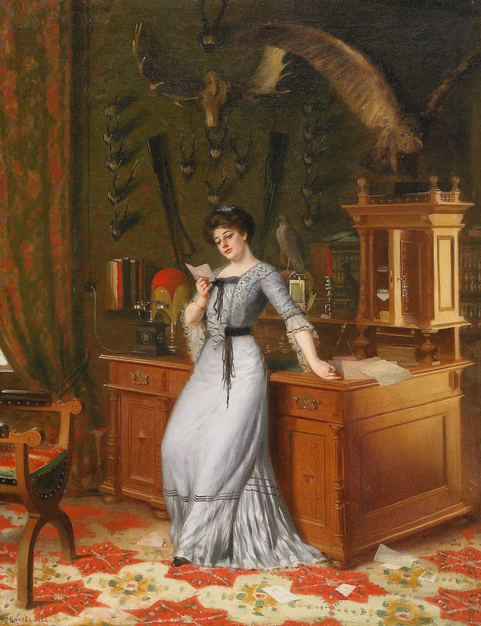 The Girl with the Letter by Knut Ekwall