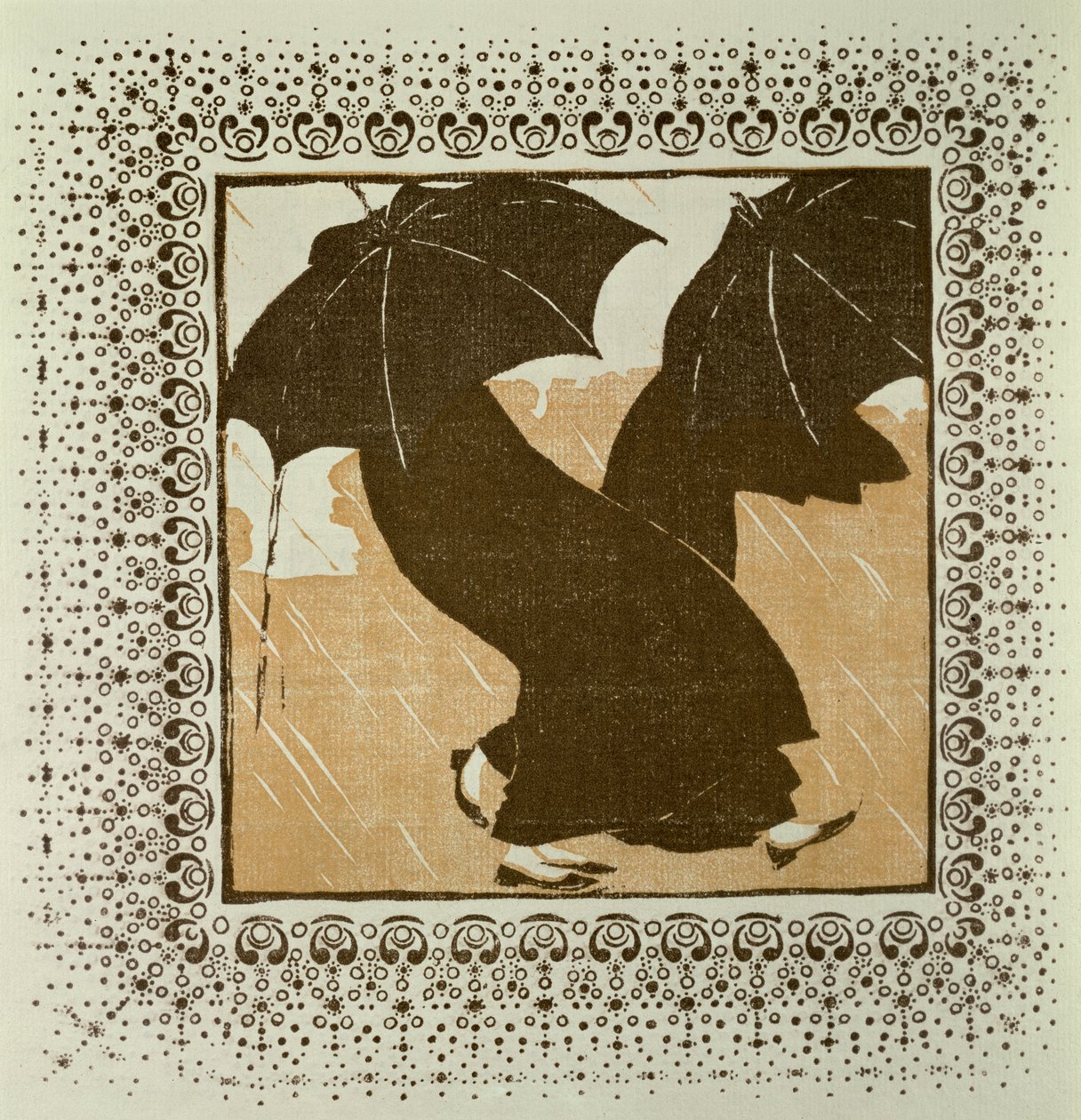 April by Koloman Moser