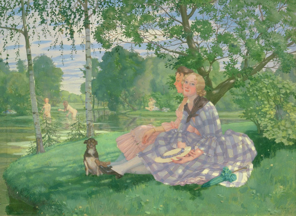 Summer, 1919 by Konstantin Andreevic Somov