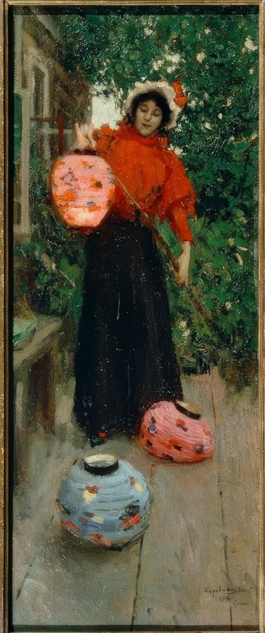 Lanterns by Konstantin Alekseevich Korovin