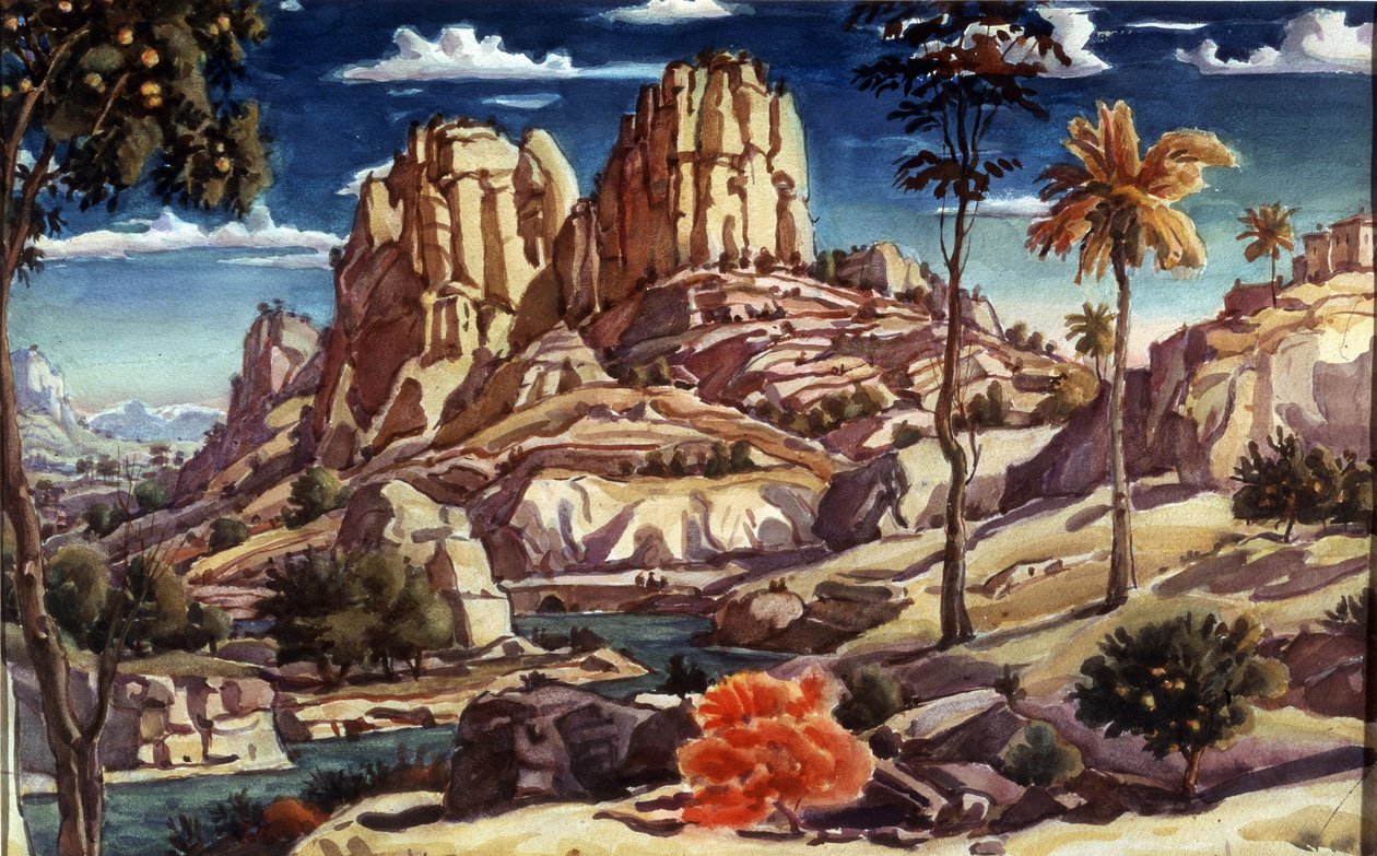 Recollection of Mantegna by Konstantin Bogayevsky
